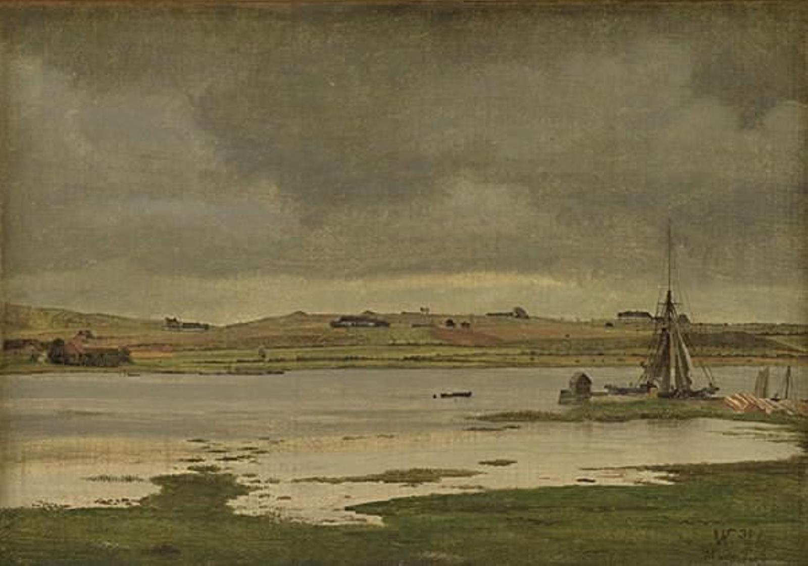 Vilhelm Kyhn, Gråvejrsstudie fra Hadsund