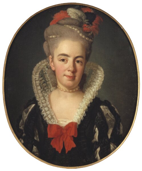 Per Krafft d.ä. (Attributed to), Anna Charlotta Stapelmohr, 1754-1791, g Schröderheim