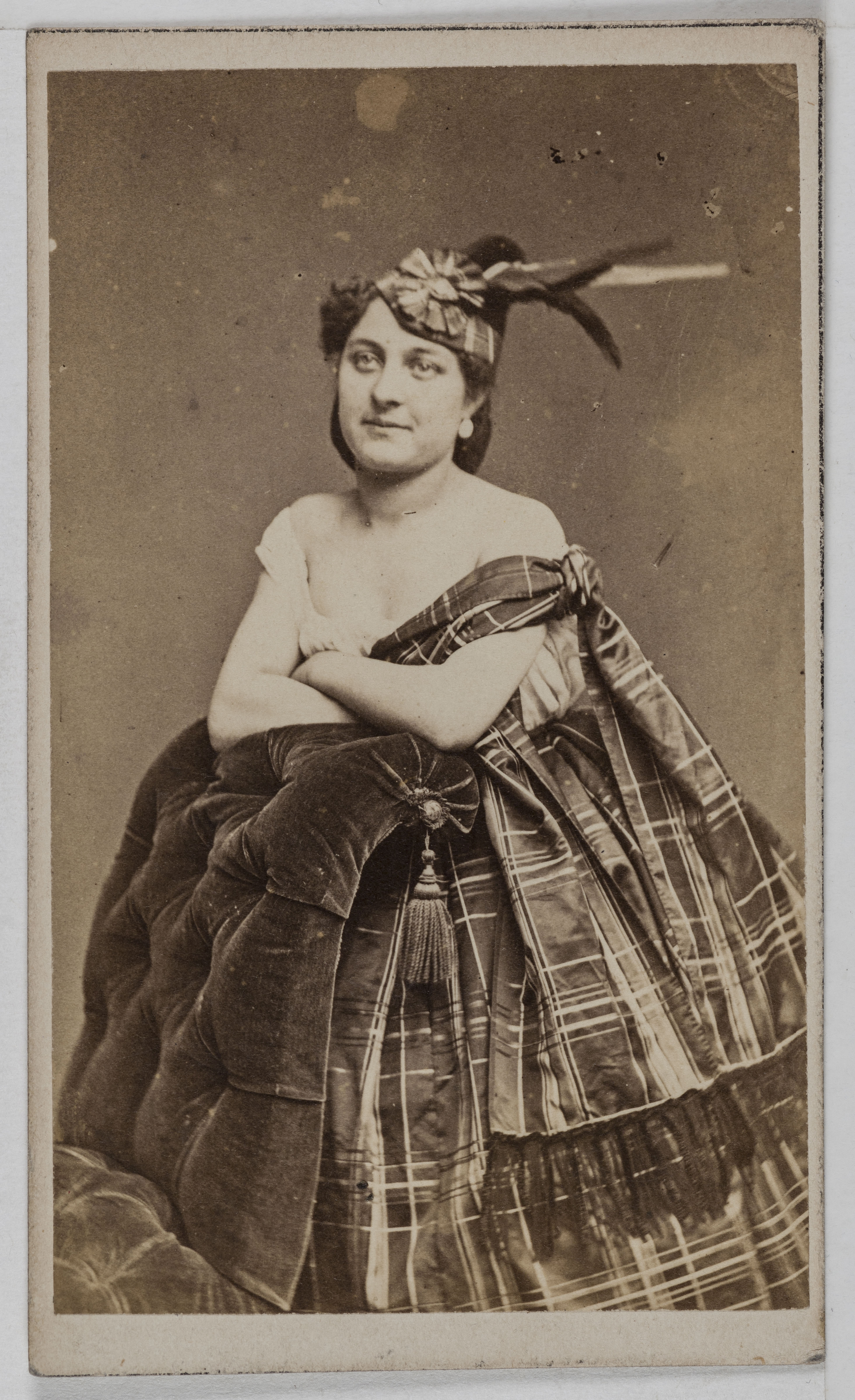 Anonyme, Portrait de Maréchal Aurélie, (dite A. de Narville), (actrice)
