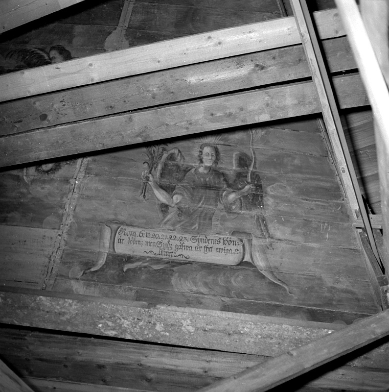 Bertil Waldén, The Church of the Iron Book, Interior. April 23, 1959.