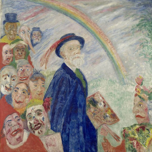 James Ensor, Ensor and the Masks