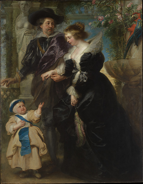 Peter Paul Rubens, Rubens, Helena Fourment (1614–1673), and Their Son Frans (1633–1678)