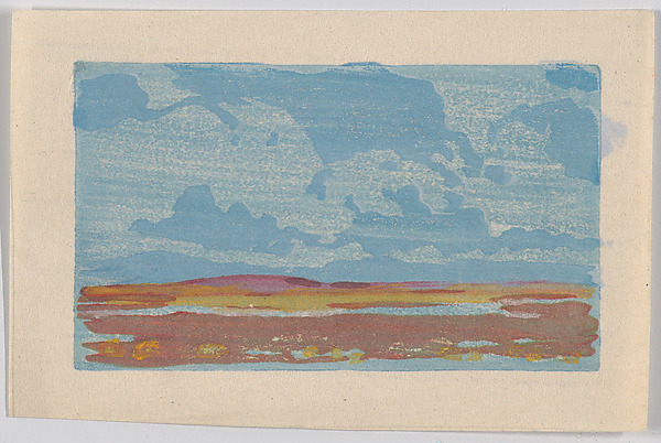 Arthur Wesley Dow, The Big Sky, or Marshes