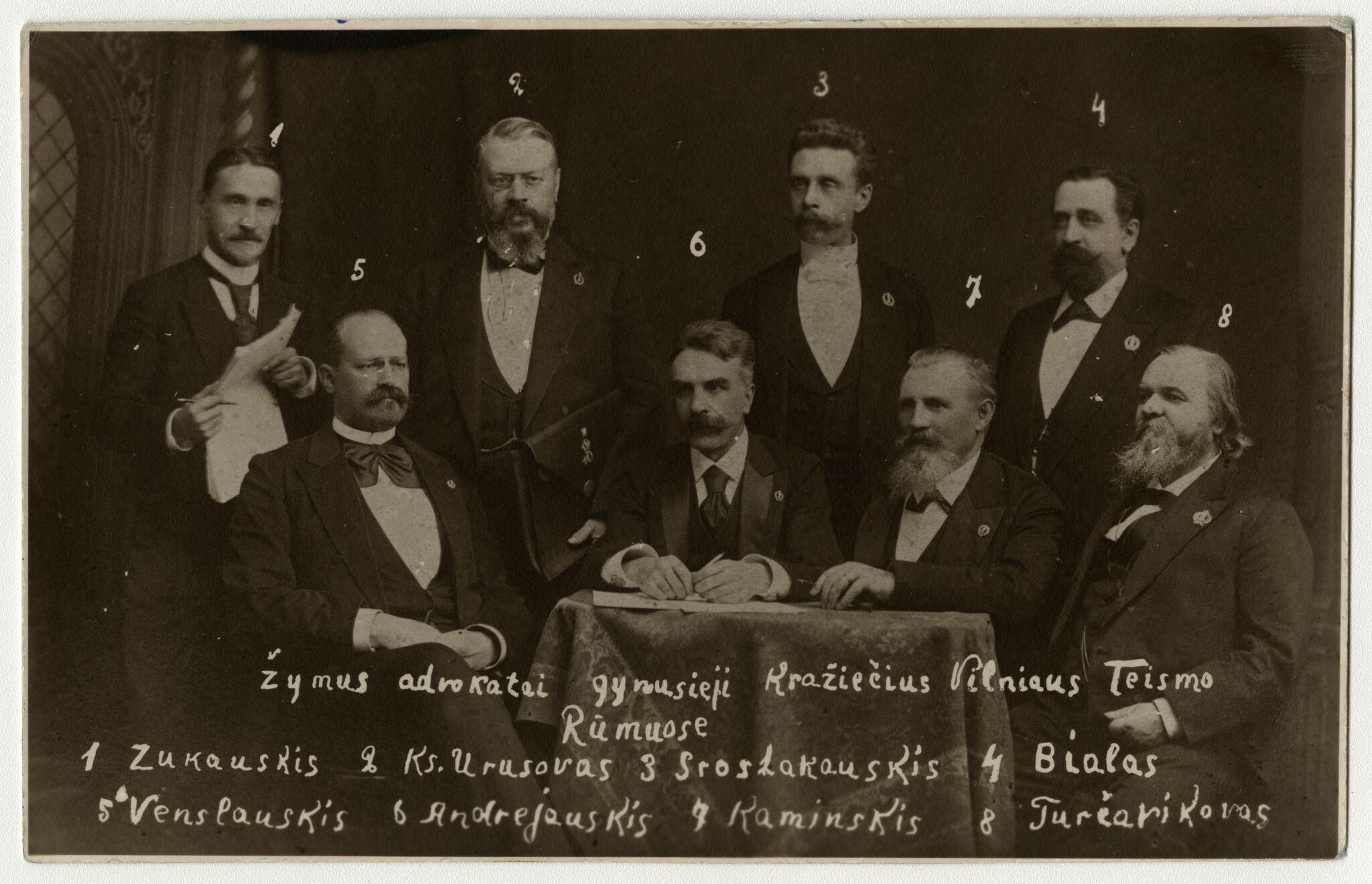 Nežinomas autorius, Kražių bažnyčios uždarymo bylos advokatai