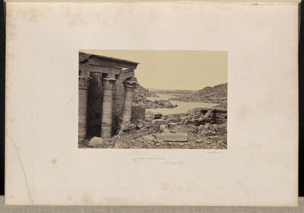 Francis Frith, View from Philae, Looking North