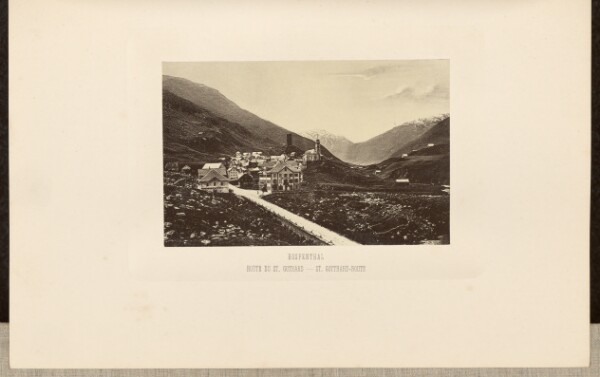 Unknown, Hospental — St. Gotthard-Route
