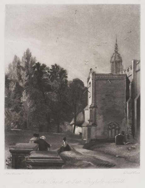 Constable, John RA, Porch of the Church at East Bergholt, Suffolk.