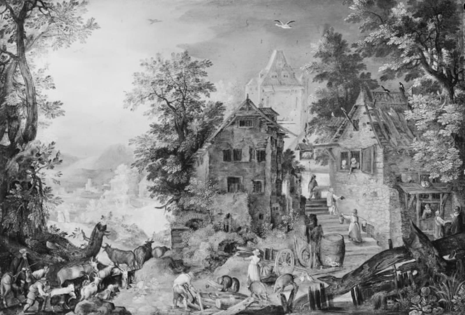 Pieter Schoubroeck, Landsby i en bjergegn