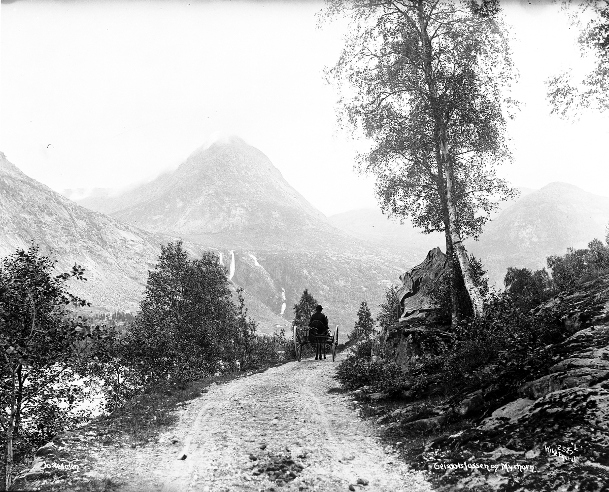 Axel Lindahl, Prot: Jostedalen Geisdalsfossene og Myrhorn