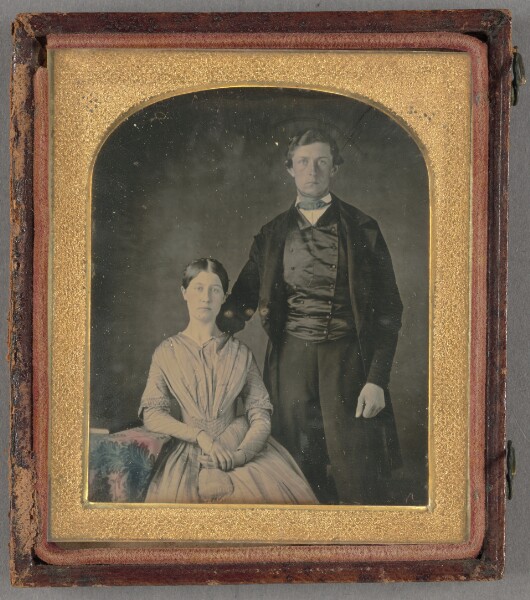 Unknown, [Portrait of a Couple]