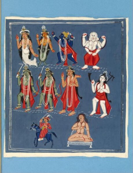 Unknown, Ten avataras of Vishnu
