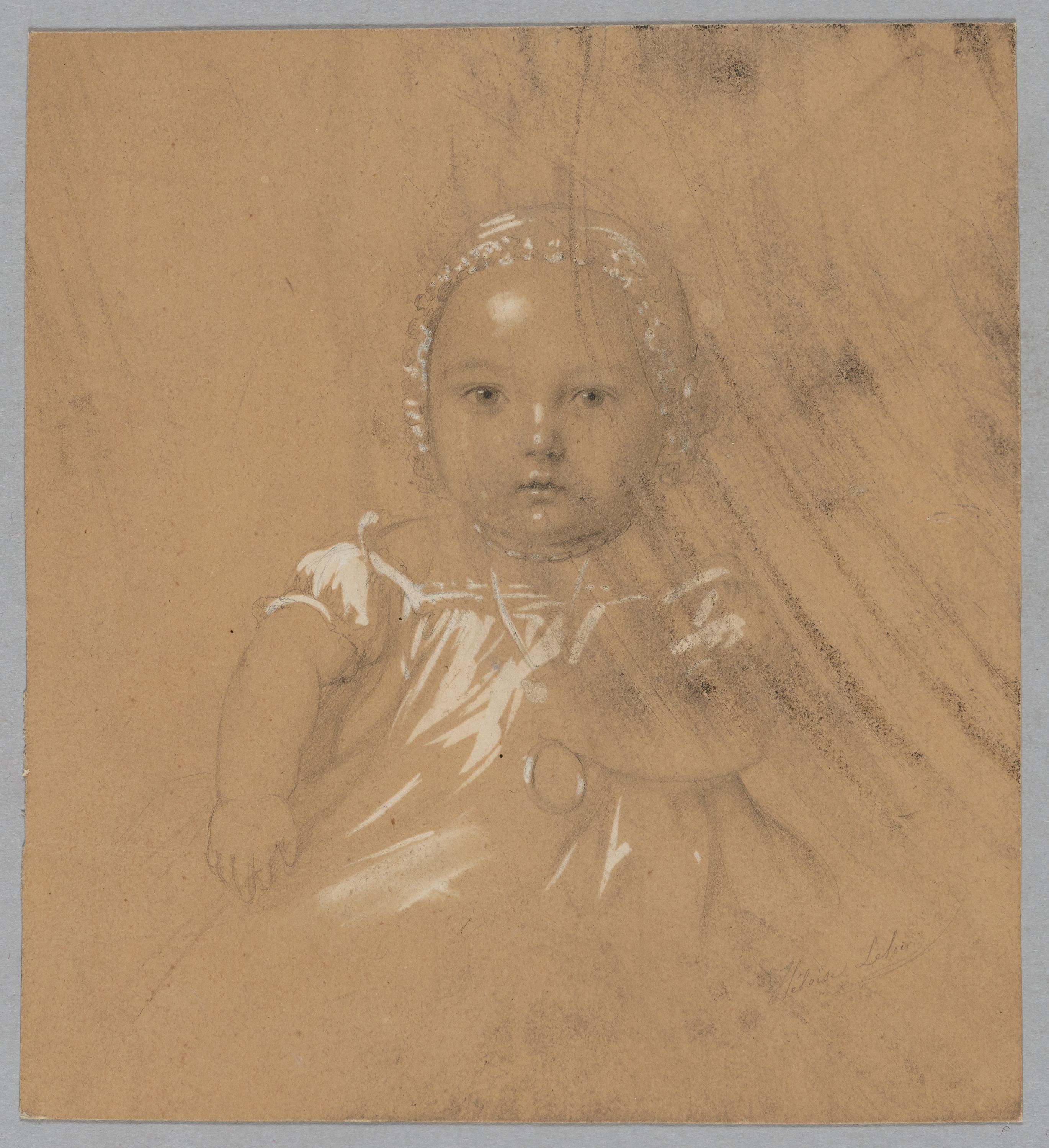 Héloïse Suzanne Colin, Portrait de bébé, Fonds d’archives graphiques de Maurice Leloir