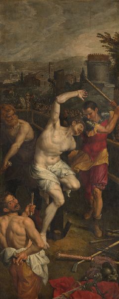 Ambrosius Francken I, The Martyrdom of Saint Sebastian of Rome