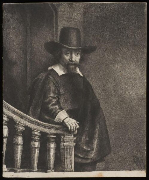 Rembrandt van Rijn, Ephraim Bonas, Jewish physician