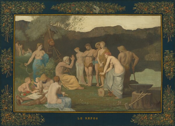 Pierre Puvis de Chavannes, Rest