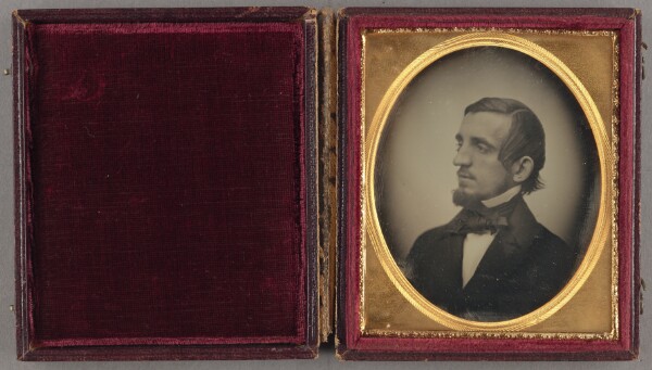 Unknown, [Portrait of a Man with Moustache and Goatee]