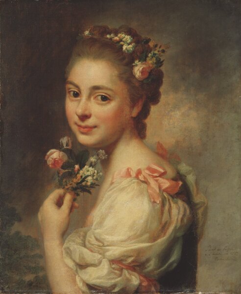 Alexander Roslin, Konstnärens hustru Marie Suzanne, f. Giroust