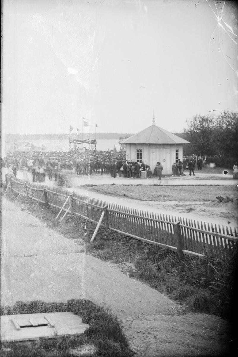 Skötsner-Edhlund, Kung Oskar II:s besök i Östhammar, Uppland 1892