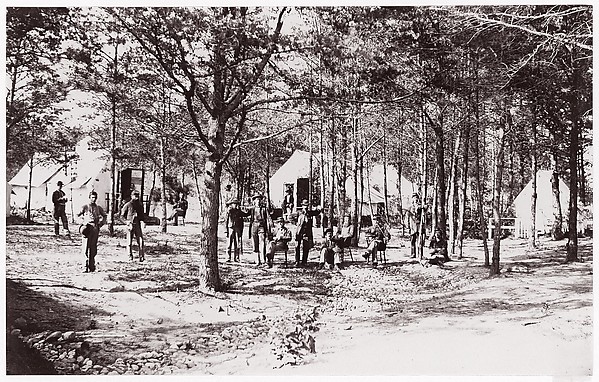 Unknown, [Convalescent Camp near Alexandria, Virginia]