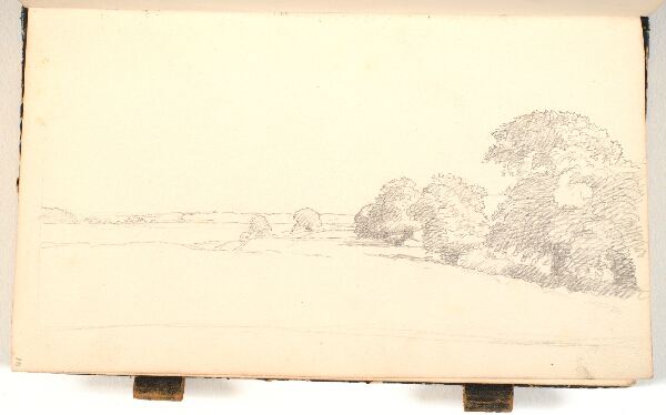 P.C. Skovgaard, Marker og spredt træbevoksning