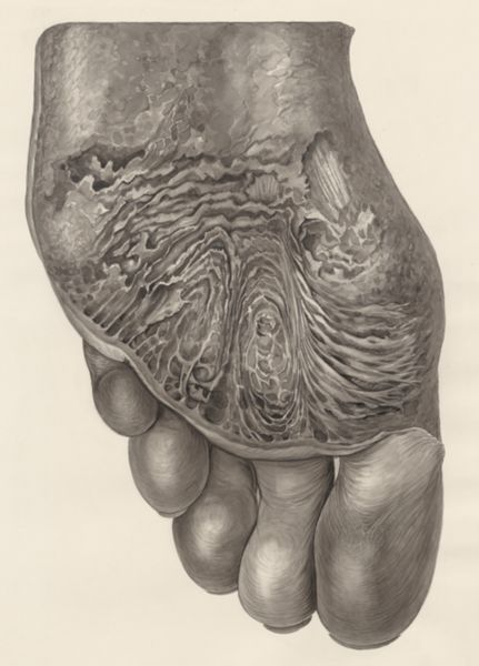 H.G Wetselaar, Muscular tissue of the foot