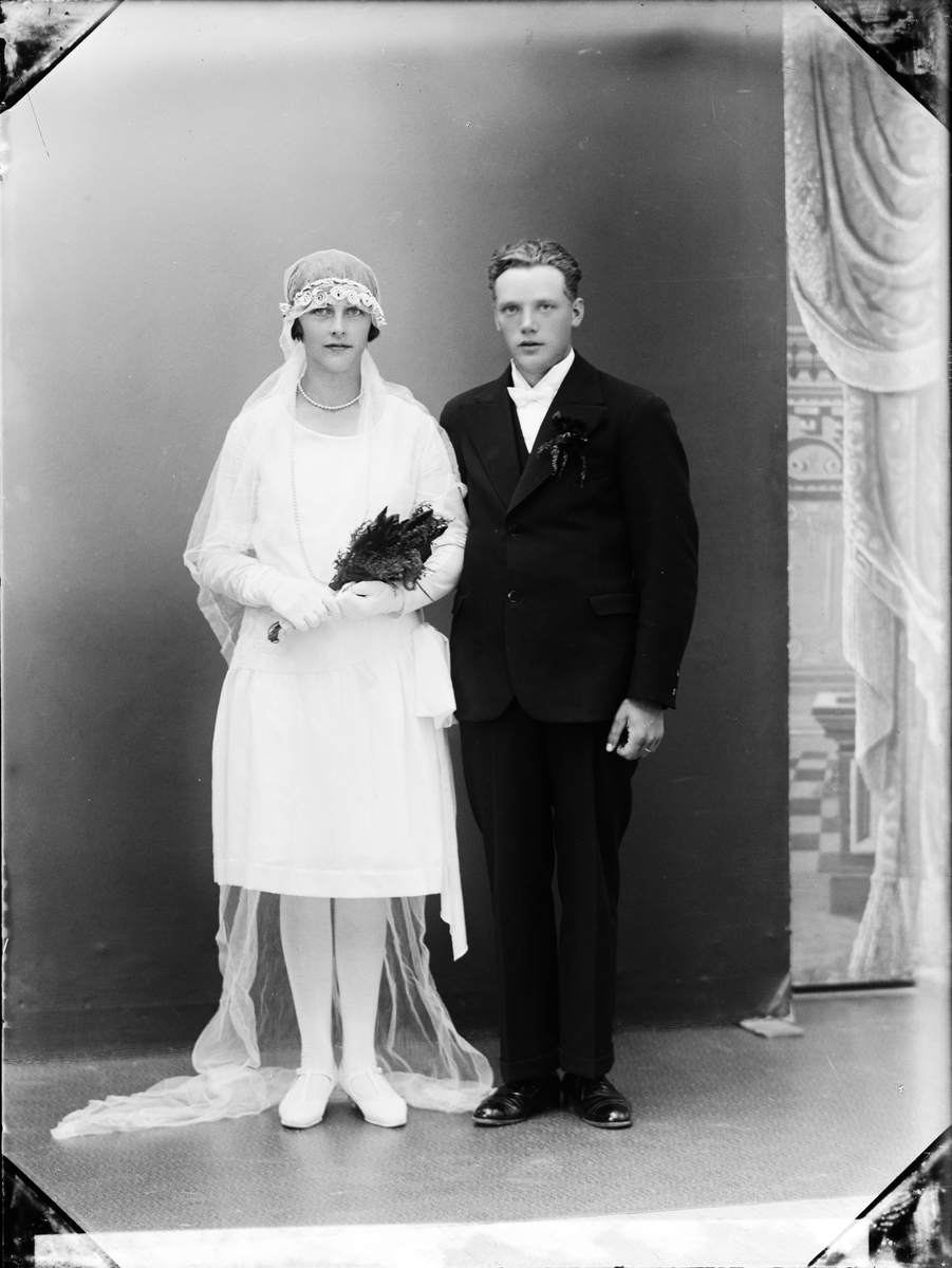 Skötsner-Edhlund, Brudpar från Skaten, Uppland
