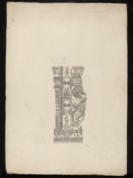 Unknown, Architectural drawing of Tirumala Nayak at Madura,