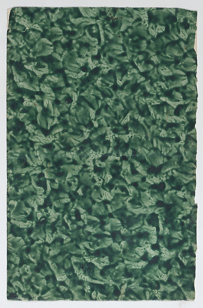 Anonymous, Green paste paper