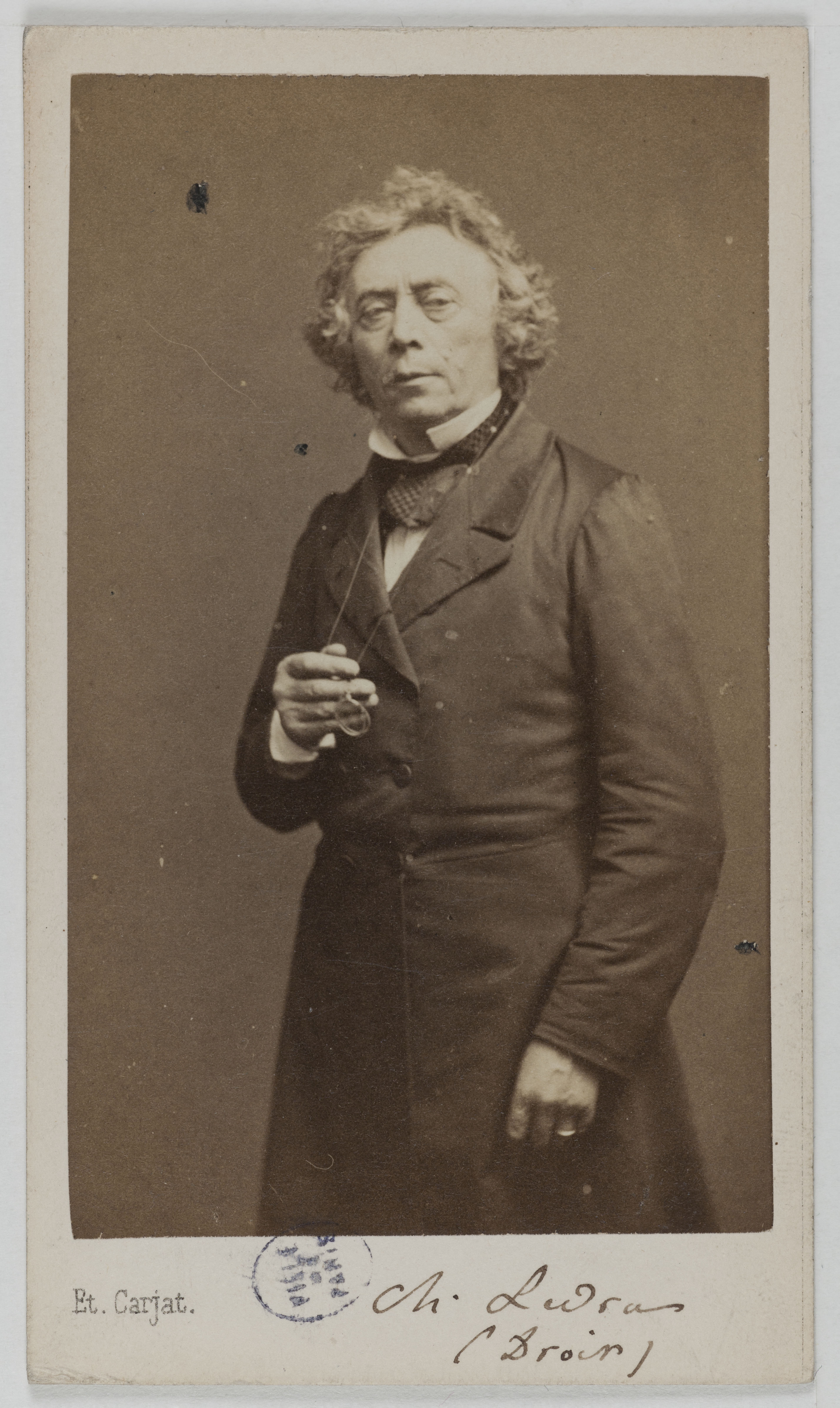 Carjat & Cie, Portrait de Charles Ledru, avocat.