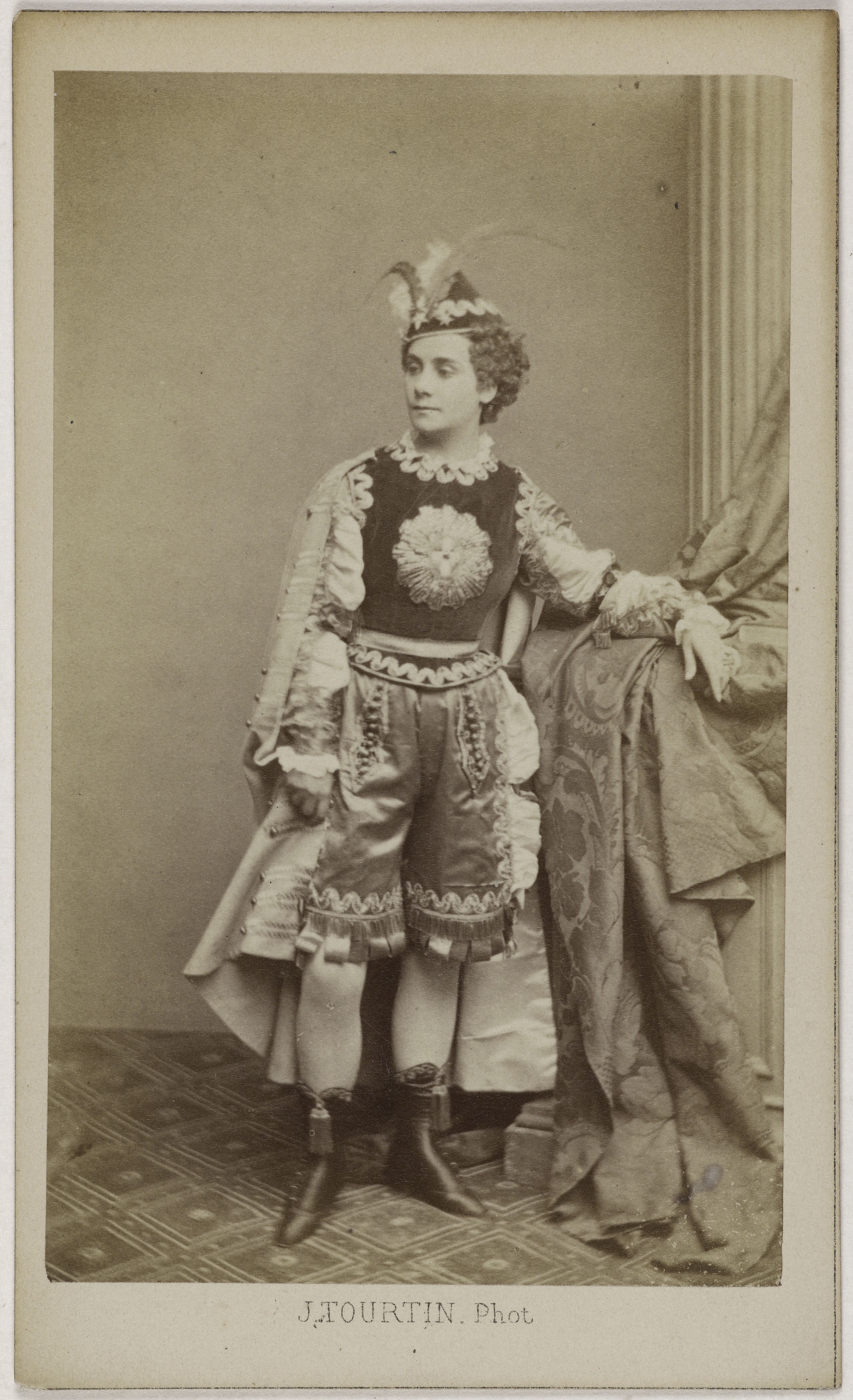 Joseph Tourtin, Portrait de Marie-Anne Daudoird, (Marie-Anne Giraud, dite, 1831-19), (actrice)