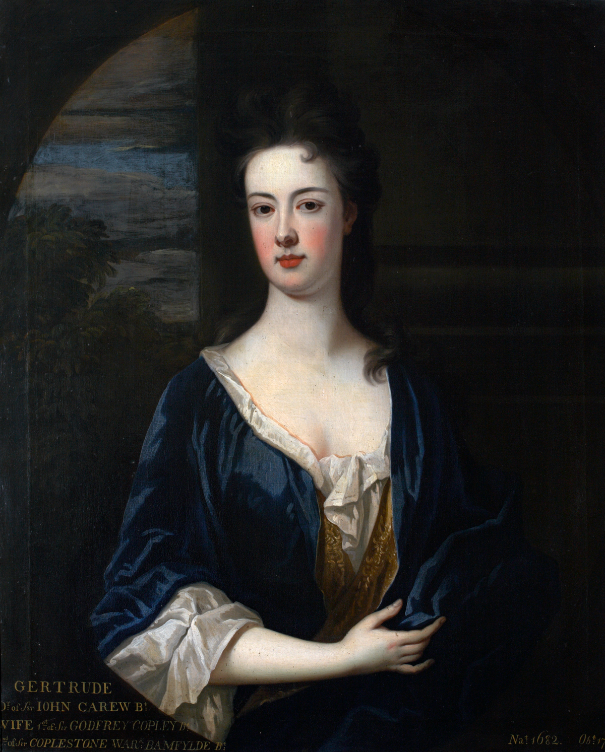 Charles d'Agar, Gertrude Carew, Lady Copley, later Lady Bamfylde (1682–1736)