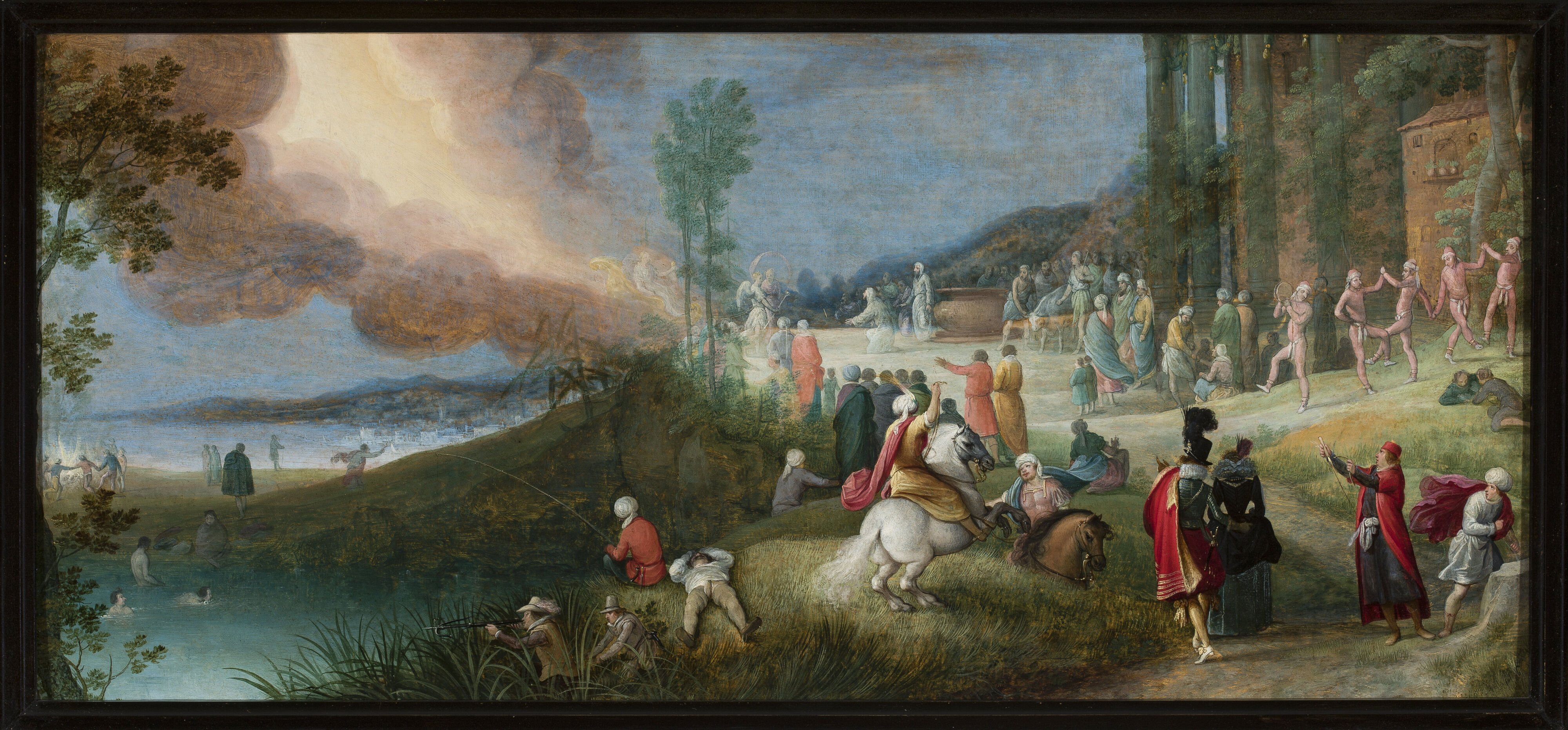 Adriaen van Stalbemt, Offering scene