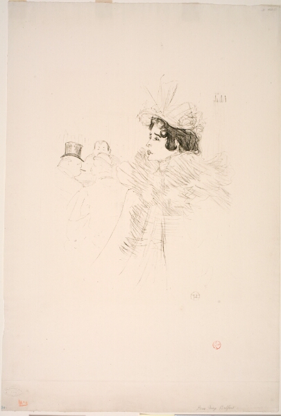 Henri de Toulouse-Lautrec, Miss May Belfort au Irish American Bar, Rue Royale