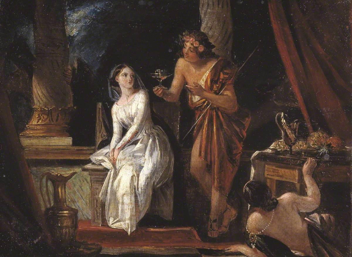 Charles Robert Leslie, A Scene from Milton’s ‘Comus’