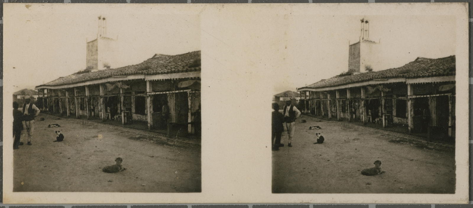Desconegut, N.º 26. Duressi (Durazzo). - Mercado de la Carnicería.