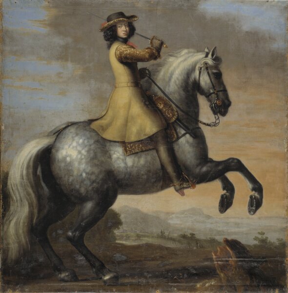 David Klöcker Ehrenstrahl (Attributed to), Karl XI, 1655-1697, kung av Sverige, pfalzgreve av Zweibrücken