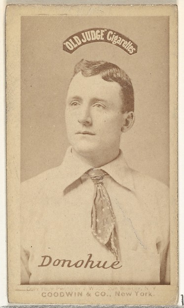 Goodwin & Company, Donohue, from the Old Judge series (N172) for Old Judge Cigarettes