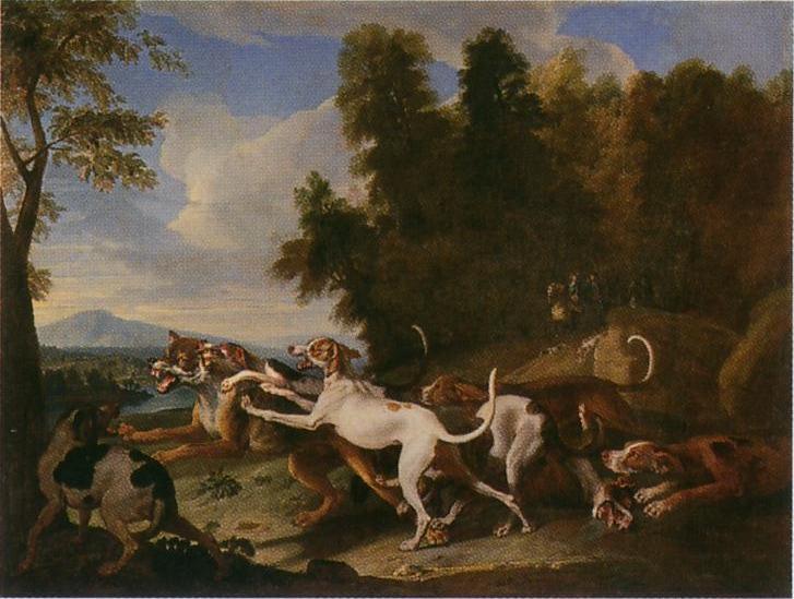 Alexandre-François Desportes, La Chasse au loup