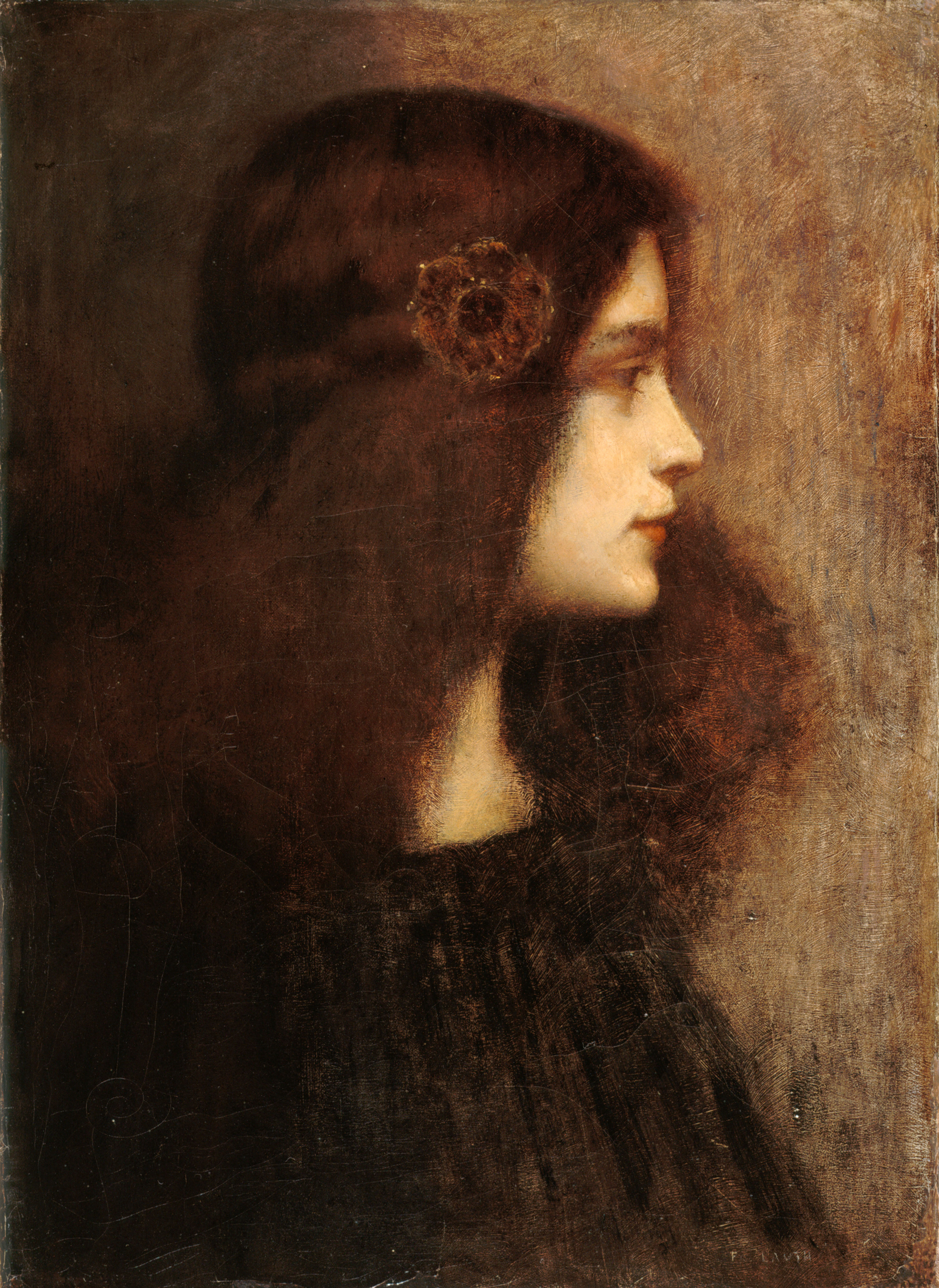Charles-Frédéric Lauth, Portrait d'Aurore Lauth Sand