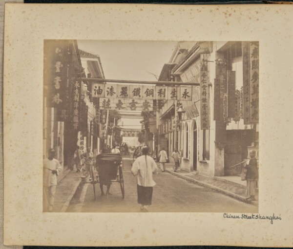 Unknown, Chinese Street. Shanghai