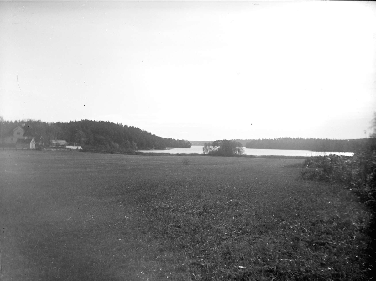 August Fredrik Schagerström, Landskapsvy vid Oxundasjön, Norrsunda socken, Uppland 1921