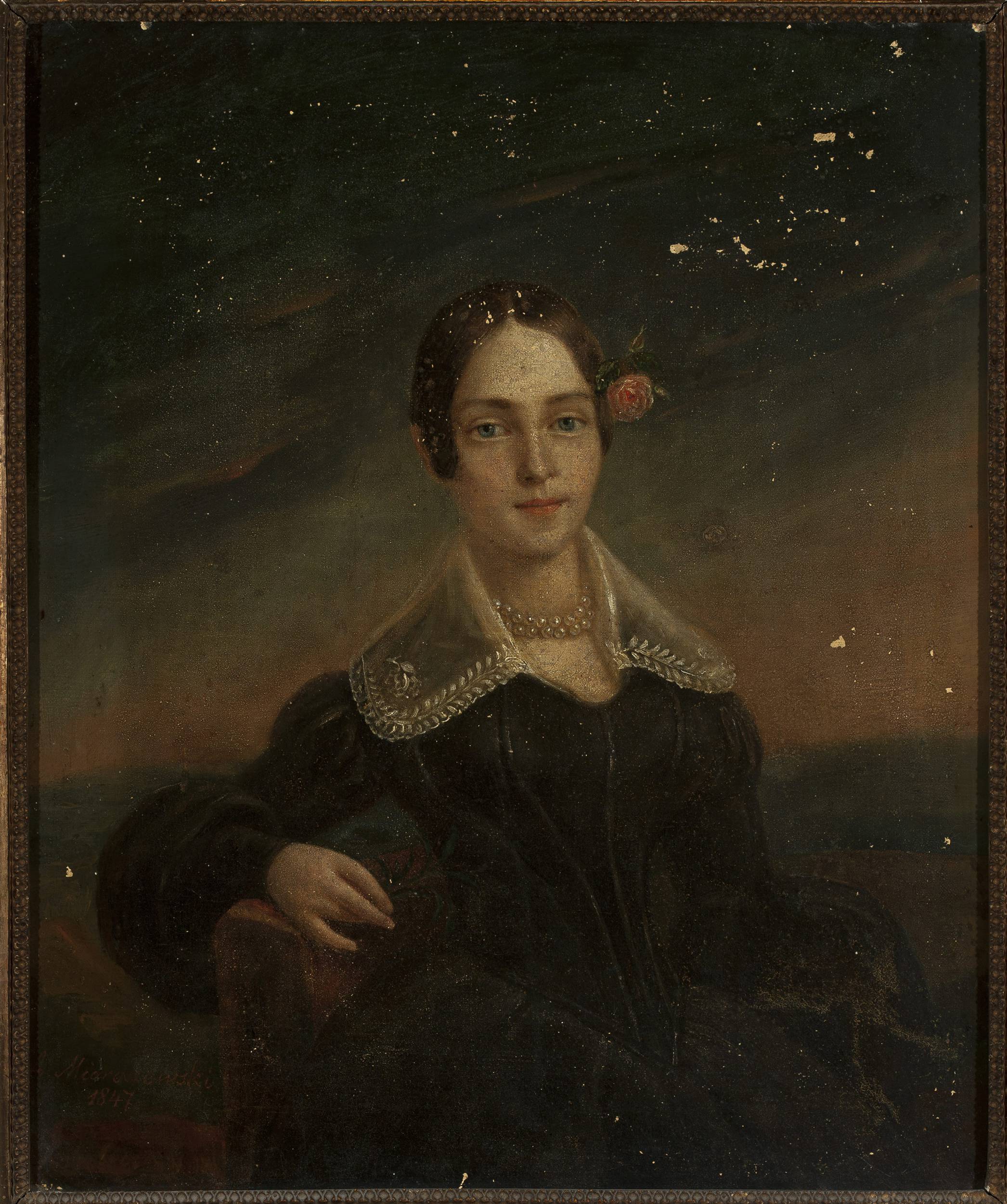 Ambroży Mieroszewski, Portrait of a young woman
