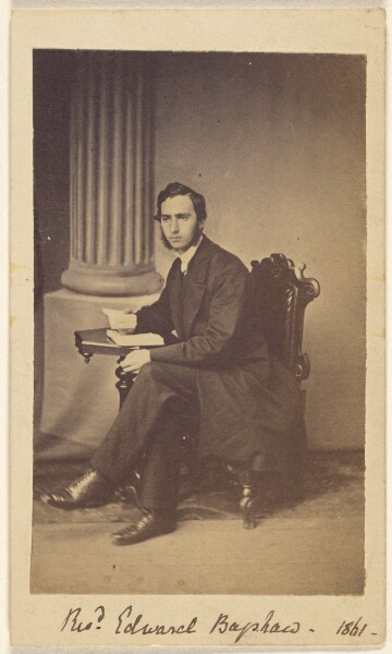 Unknown, Revd Edward Baphaw, 1861