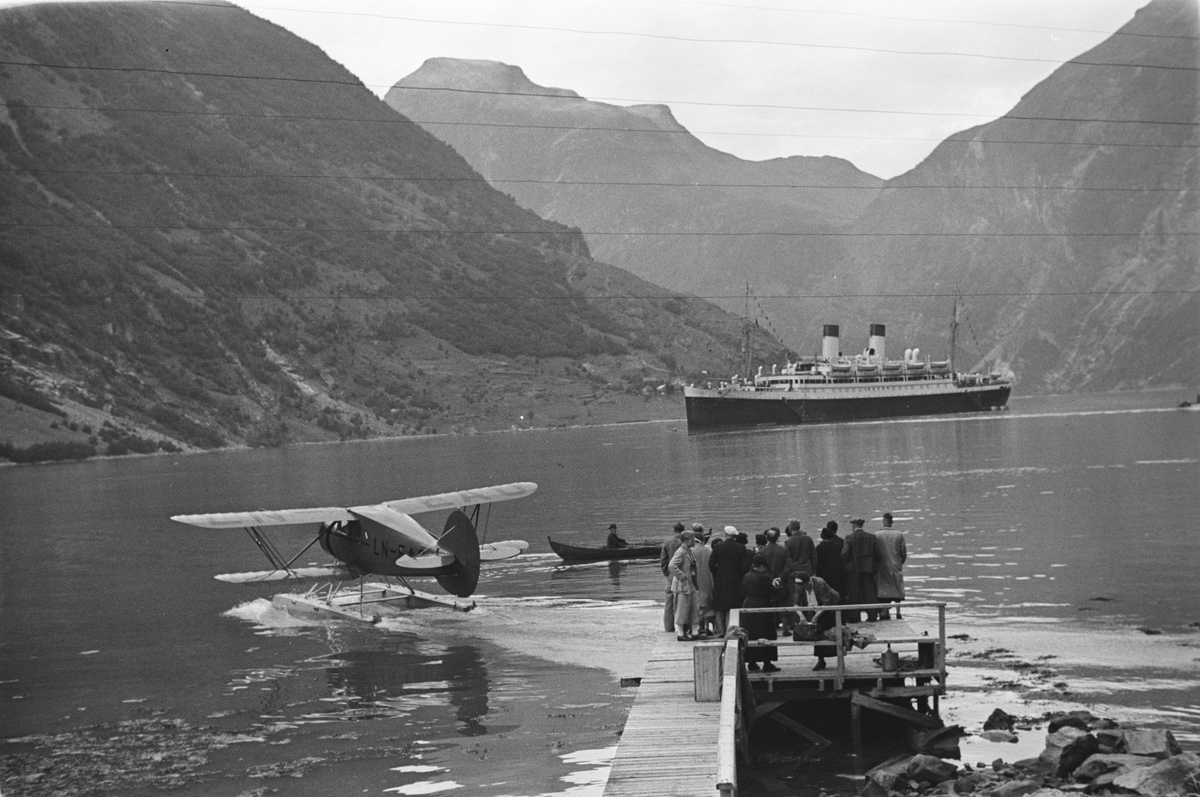 Anders Beer Wilse, Prot: Geiranger Flyvemaskin