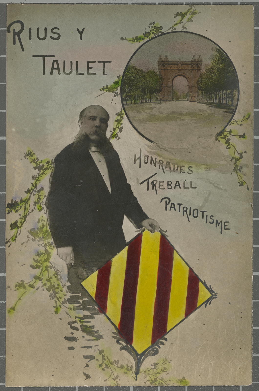 Desconegut, Rivers y Taulet Honours Work Patriotism