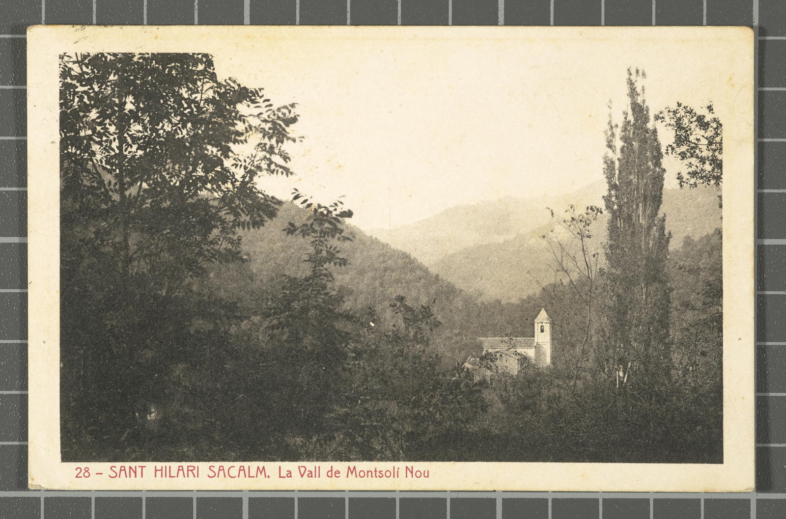 Josep Ximeno Planas, 28 - Sant Hilari Sacalm. The New Montsolí Valley