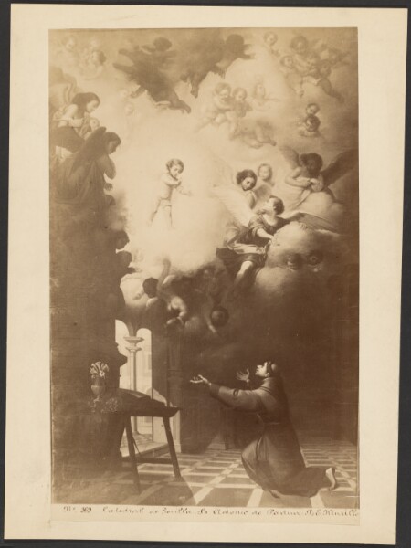 Unknown, Catedral de Sevilla, San Antonio de Padua, B.E. Murillo