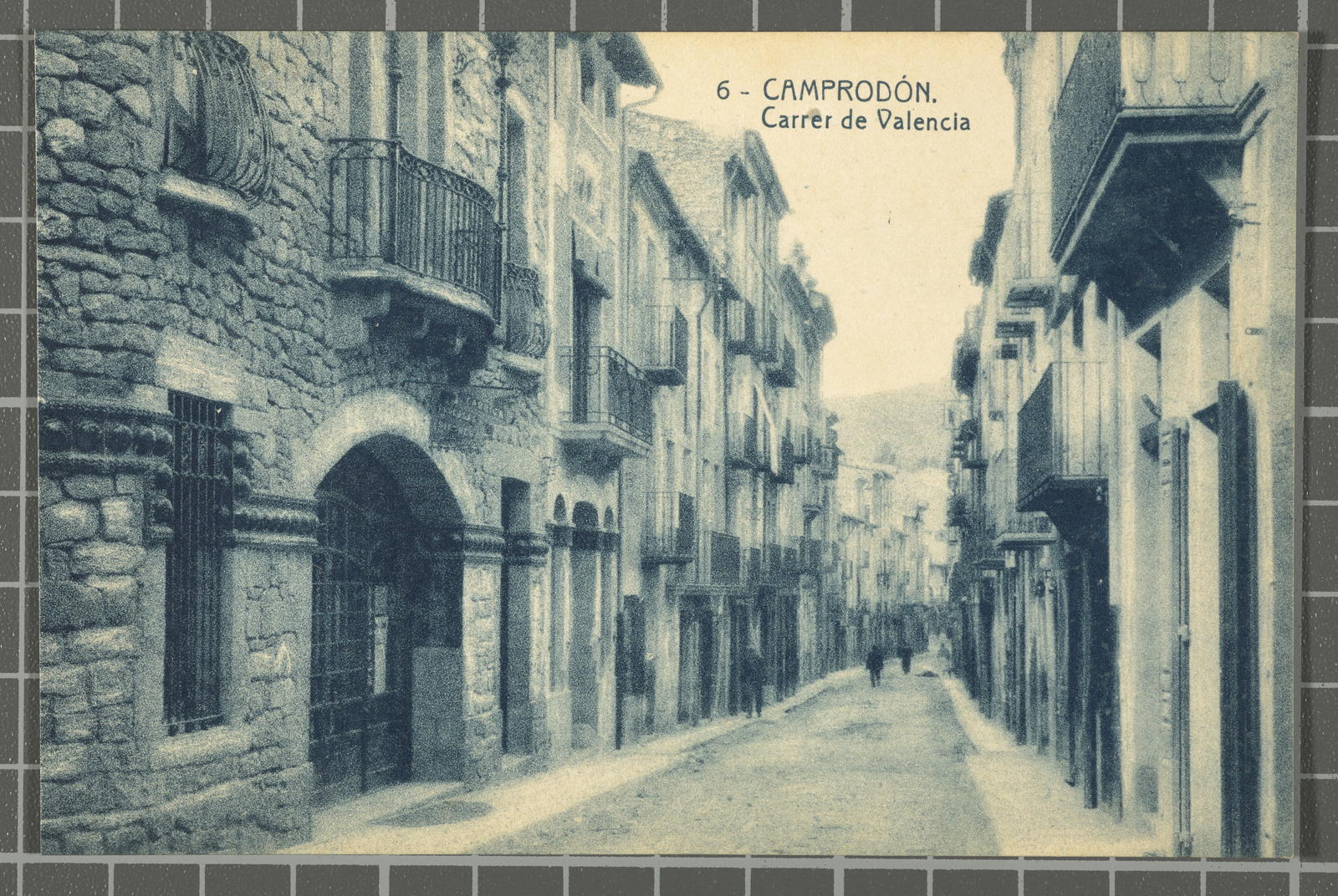 Desconegut, 6 - Camprodón. Street of Valencia