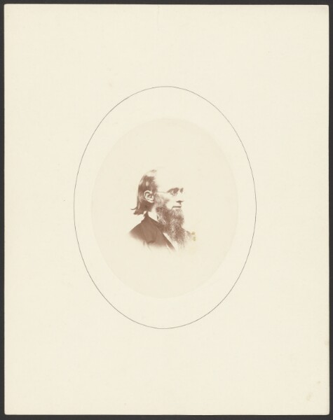 George Kendall Warren, [Portrait of man in glasses]