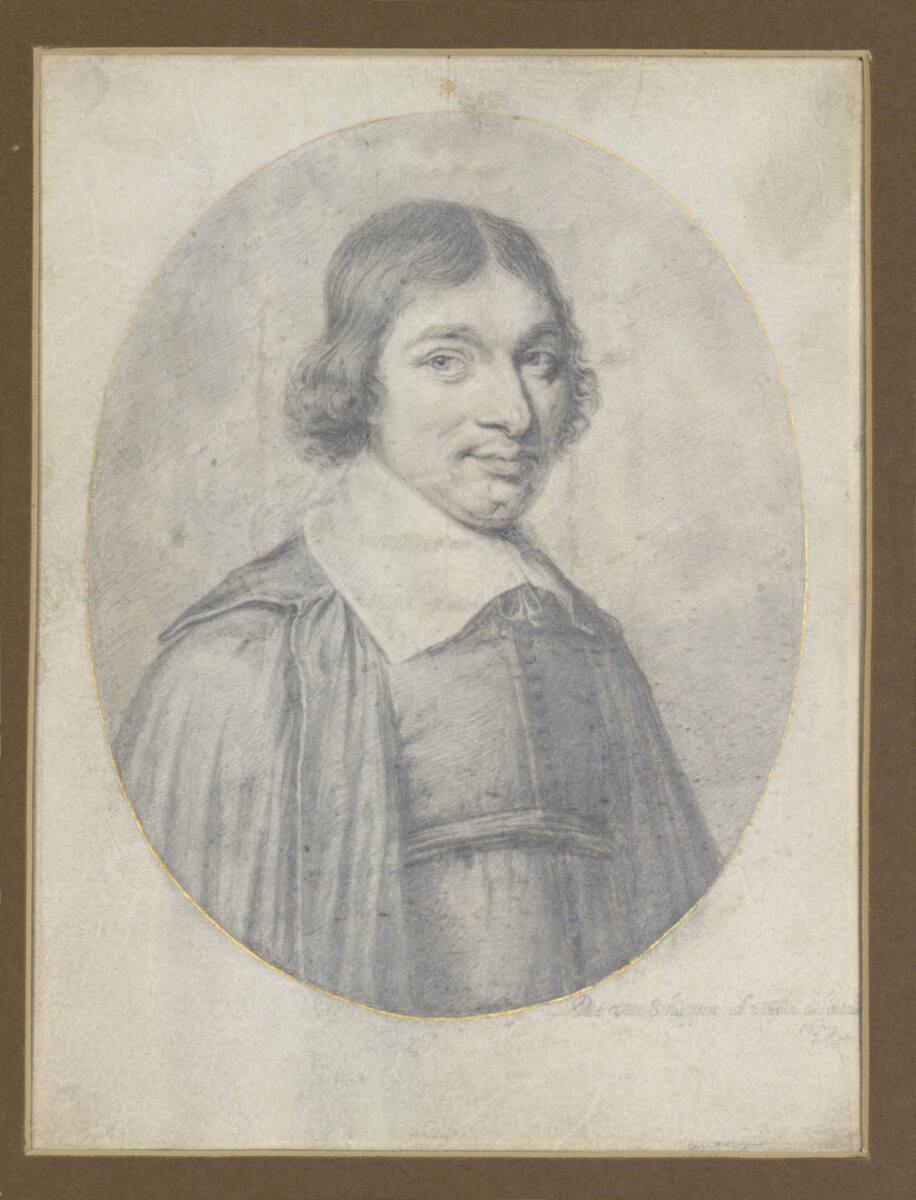 PietervanSchuppen, Bildnis eines Mannes im Talar (Brustbild im Oval)